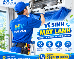 Vệ sinh máy lạnh uy tín tại Thuận An Bình Dương 