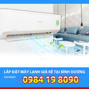 Dịch vụ lắp đặt máy lạnh giá rẻ tại Bình Dương