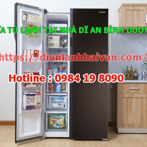 SỬA TỦ LẠNH TẠI NHÀ Ở DĨ AN - BÌNH DƯƠNG