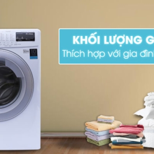 Cho bao nhiêu quần áo vào máy giặt là đủ ?