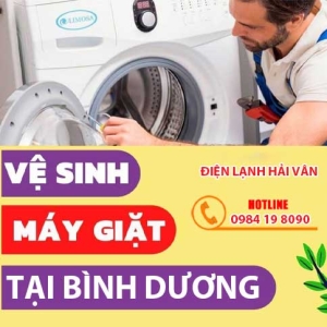 Vệ sinh máy giặt tại Bình Dương